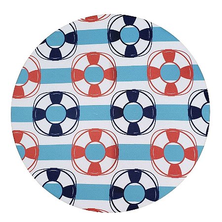 Kit 4 Capas Para Sousplat Replica Naútico 35cmx35cm - UN / 4