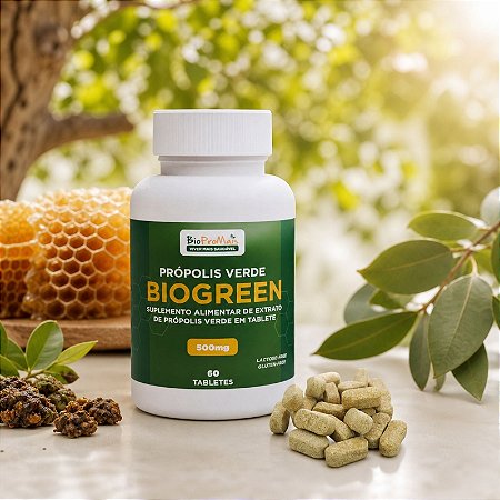 Biopromais Biogreen Propolis Verde Em Tabletes (60 Tabletes) - UN / 60