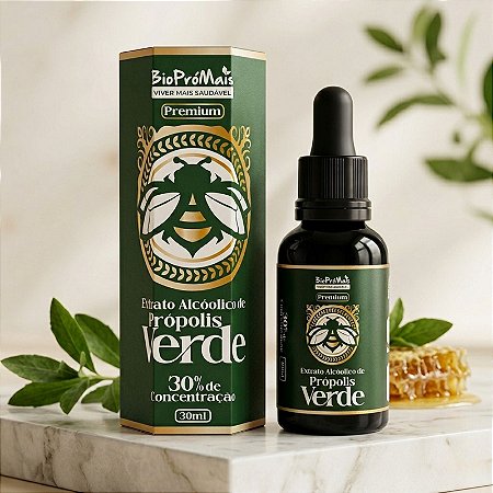 Biopromais Extrato De Propolis Verde Premiun 30ml 30%