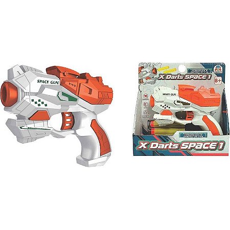Lançador X Darts Space 1 Com 3 Dardos