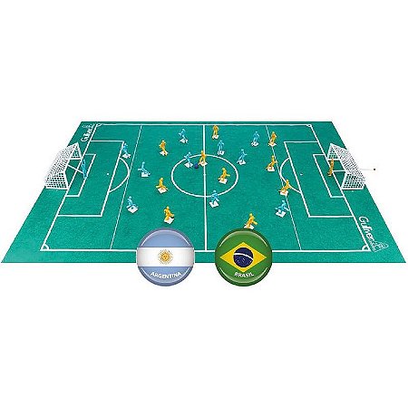 Futebol De Botão Club 2 Brasil X Argentina