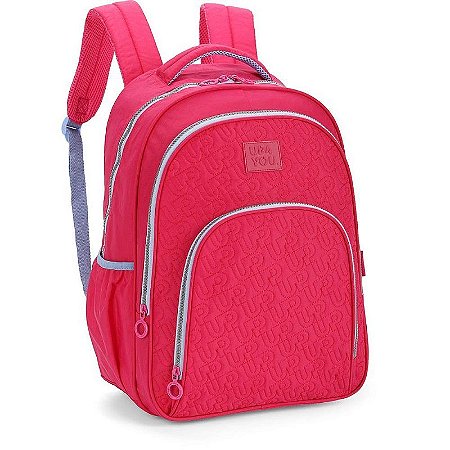Mochila Up4you G Vinho Com Compartimento Para Notebook