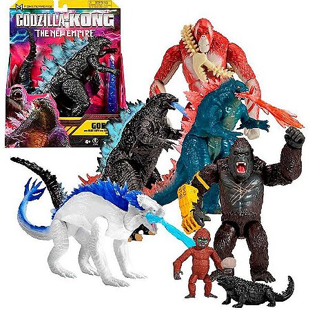 Boneco E Personagem Godzilla Monsterverse 15cm (sortido)