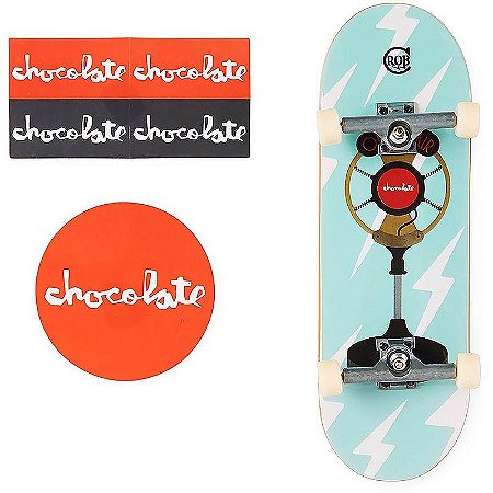 Brinquedo Diverso Skate De Dedo 96mm Com Adesivo