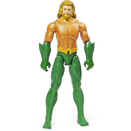 Boneco E Personagem Dc Aquaman Articulado 30cm