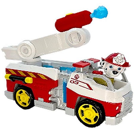 Boneco E Personagem Patrulha Canina Marshall Fire
