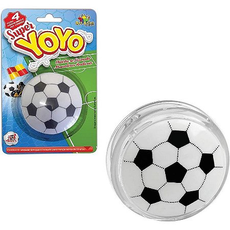 Brinquedo Diverso Ioio Bola De Futebol 6cm