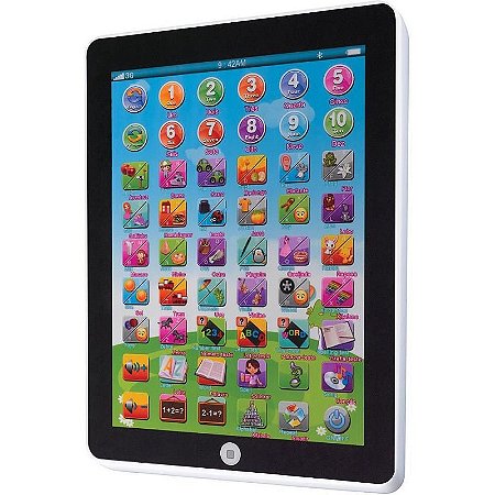 Brinquedo Diverso Tablet Interativo Bilíngue 3