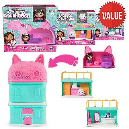 Boneco E Personagem A Casa Da Gabby Mini Playset