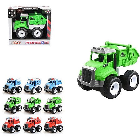 Caminhão Mega Trucks A Fricção 9cm Sortido