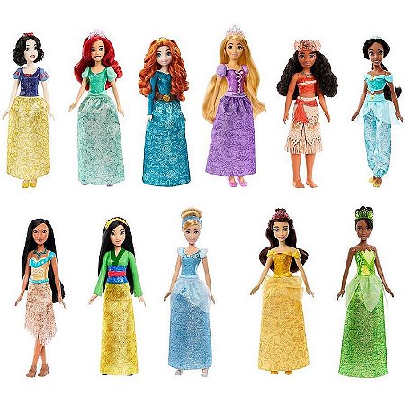 Boneca Disney Princesa Saia Cintilante (s)