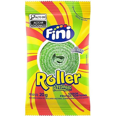 Doce Tiras Roller Frutas Citricas20 Dp.c/12