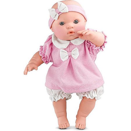 Boneca Mini Bolita Faz Xixi Com Corpo Macio E Acessórios