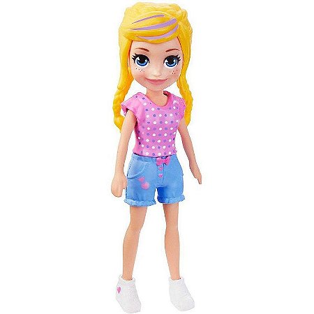 Polly Pocket Boneca Básica Sortimento - Caixa Com 12 Unidades