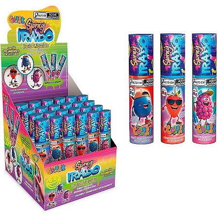 Doce Spray Irado Bala Liquida (s) Dp.c/24