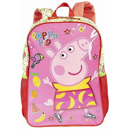 Mochila Infantil Peppa Pig Media Fruits