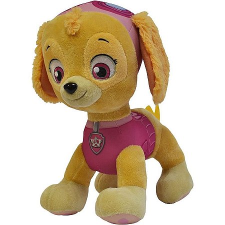 Pelúcia Patrulha Canina Skye 30cm