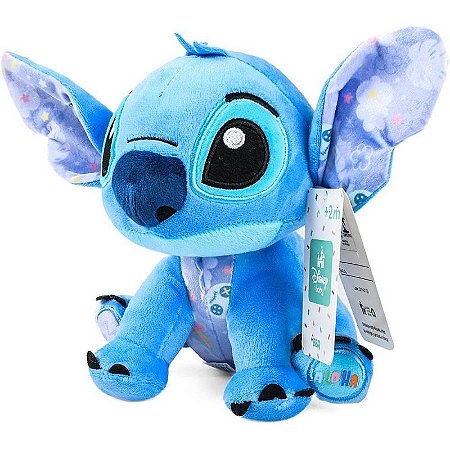 Pelúcia Stitch Disney Baby Treme Treme Sensorial 20cm