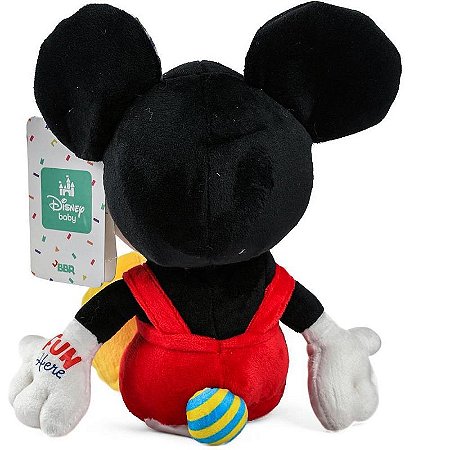 Pelúcia Mickey Disney Baby Treme Treme Sensorial 20cm