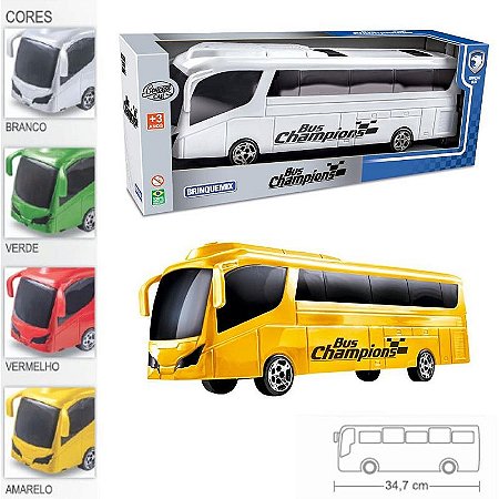 Carrinho Bus Champions Concept Car 41cm