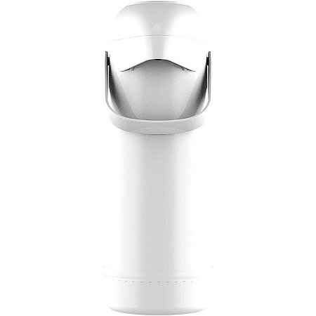 Garrafa Térmica Pressão Magic Pump 1,0 L Branca