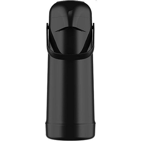 Garrafa Térmica De Pressão Magic Pump 1l Preta