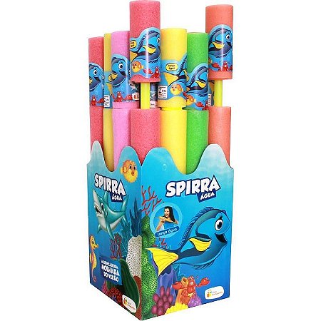 Lança água Spirra Fundo Do Mar 45cm - Display Com 14