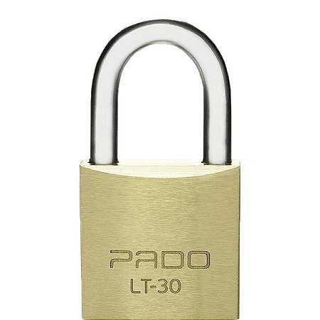 Cadeado Convencional Pado Lt 30mm Flow Pack Com 2 Chaves