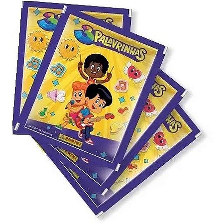 Figurinhas 3 Palavrinhas Envelope Com 5 Unidades – Pacote Com 20 Envelopes