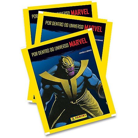 Figurinhas Marvel Comics Env.com 05 Pacote Com 20