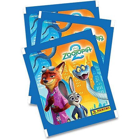 Figurinhas Zootopia Env.com 05 Pacote Com 20
