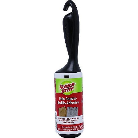 Rolo Adesivo Scotch-brite Para Limpeza De Roupas E Tecidos