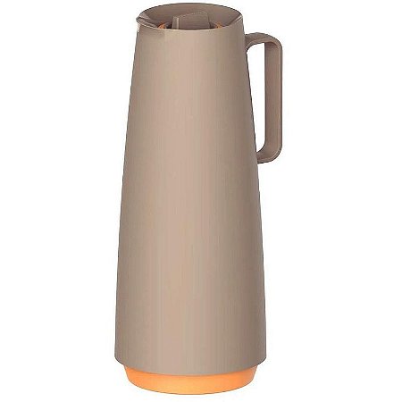 Garrafa Térmica Rosca Exata 1l Bege