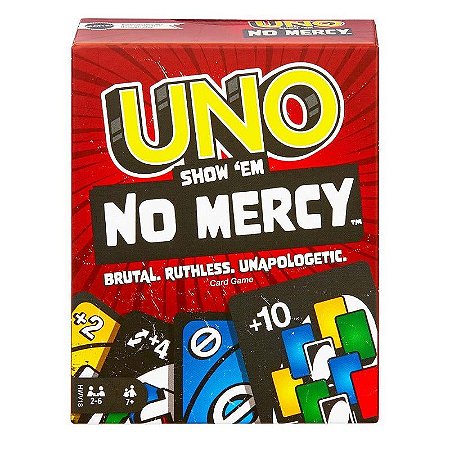 Jogo De Cartas Uno Mercy