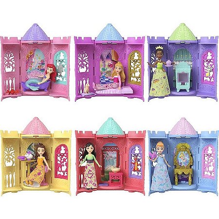 Boneca Disney Torre Surpresa Empilhável Com Acessórios