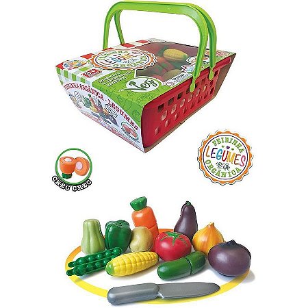 Brincando De Casinha Crec Crec Feirinha Orgânica Legumes