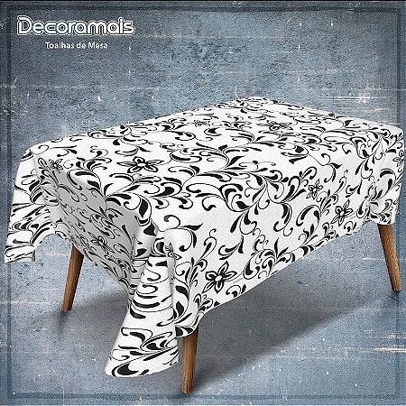 Toalha Térmica Arabesco Preto 1,40 X 30m