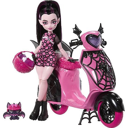 Monster High Draculaura Com Scooter