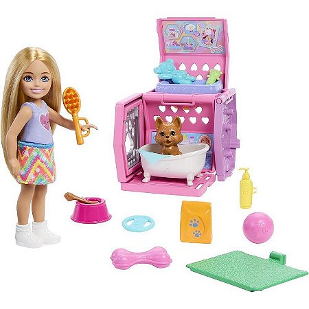 Barbie Family Chelsea Conjunto De Animaizinhos