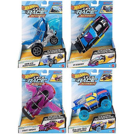 Hot Wheels Die-cast Lets Race Energia Ativa 1:32(s