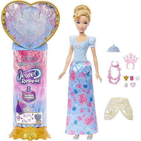 Boneca Disney Princesa Reveal Cinderela