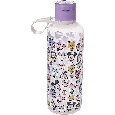 Garrafa Plástica Pooh Cilindrica 970ml