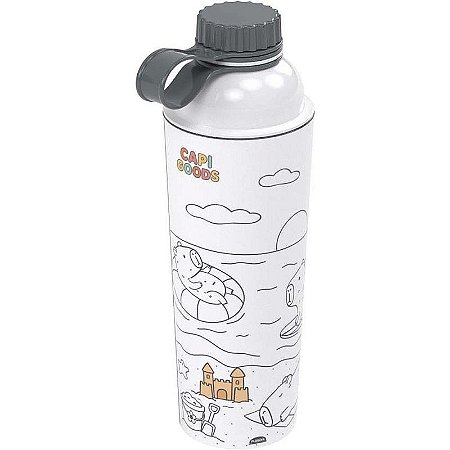 Garrafa Plástica Capi Goods P/colorir Vip 660ml