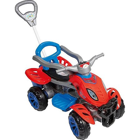 Veículo Para Bebê Quadriciclo Spider Com Som 30kg
