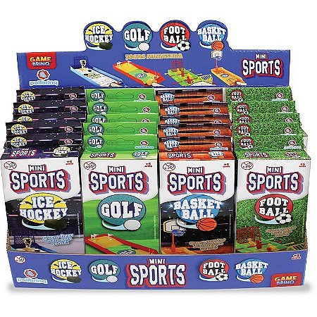 Jogo Diverso Mini Sports 4 Modelos Sortidos Dp.c/16