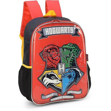 Mochila Infantil Harry Potter G Vermelha