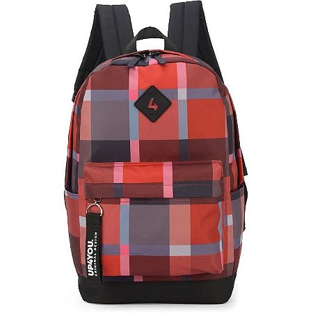 Mochila Up4you You Go Vermelha