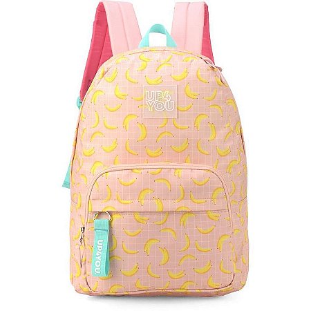 Mochila Up4you Super Power Grande Amarela