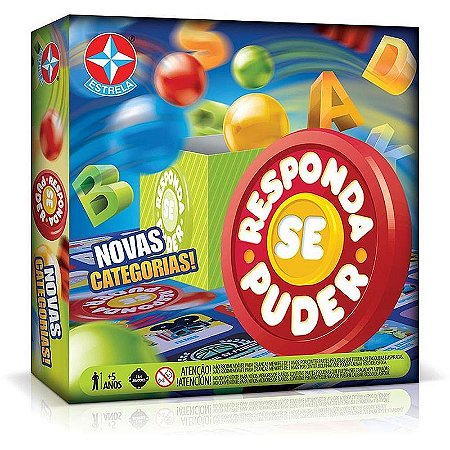Jogo De Tabuleiro Responda Se Puder