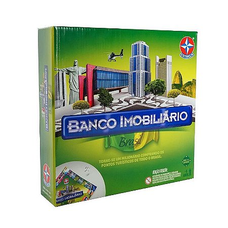 Jogo De Tabuleiro Banco Imobiliário Brasil